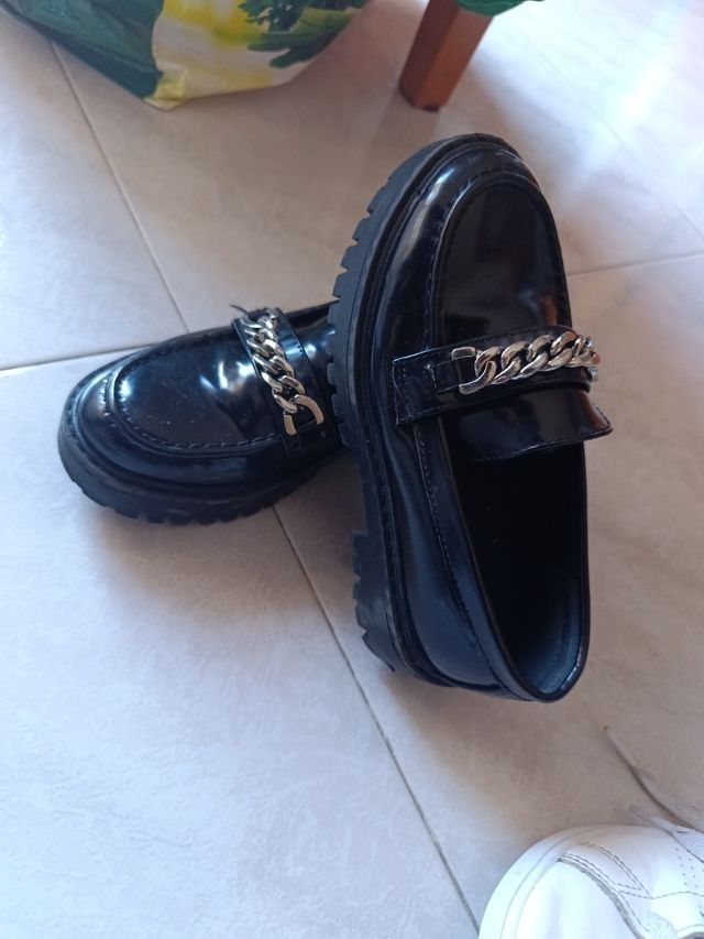 Zapatos niña Lefties negros talla 29