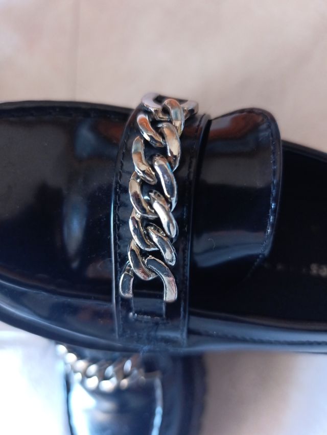 Zapatos niña Lefties negros talla 29