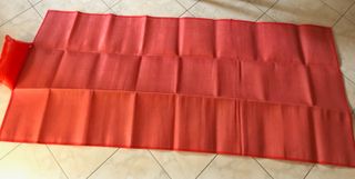 Stuoia mare a borsetta rossa