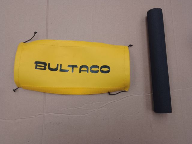 Protector manillar morcilla Bultaco clásica