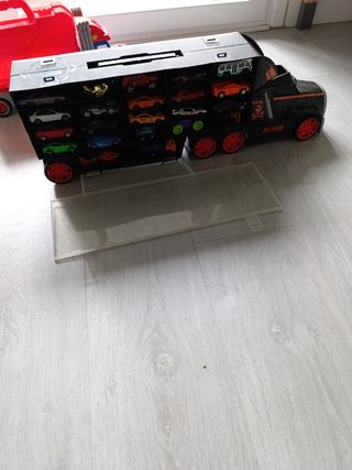 Camión transporte coches niños