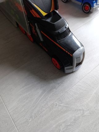 Camión transporte coches niños