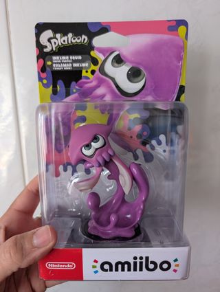 Amiibo Splatoon Inkling morado