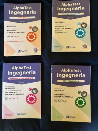 Libri Alpha Test Ingegneria
