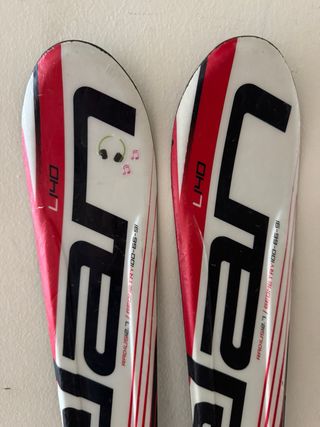 Esquís Elan 140cm + Botas 22.5 + Bastones
