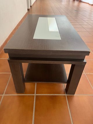 Mesa centro elevable y extensible