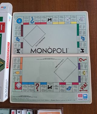 Monopoli pocket vintage, incompleto 