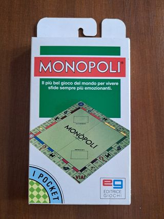Monopoli pocket vintage, incompleto 