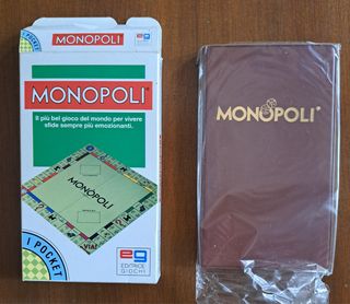 Monopoli pocket vintage, incompleto 