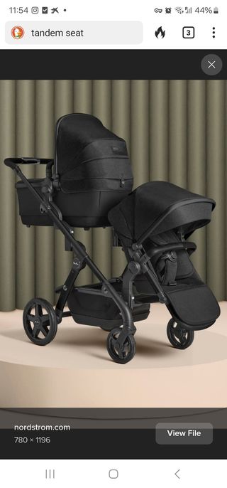 Silver cross carrito elegante