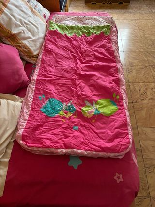 Saco dormir + colchón inflable niña