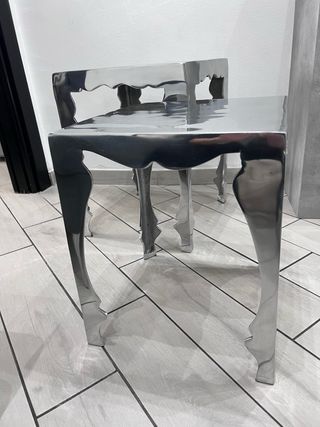 Tavolini acciaio - Moderni