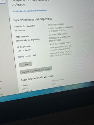 HP Elitebook 850 g3