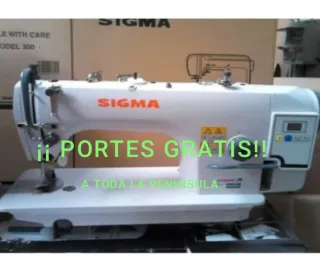 Sigma industrial, maquina de coser