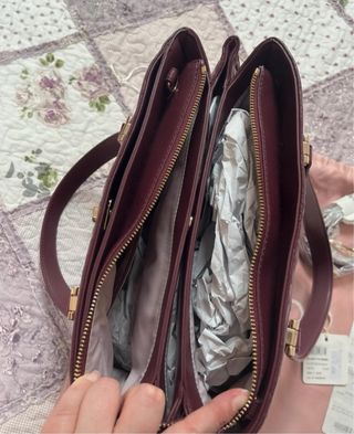 Borsa bordeaux donna Liujo