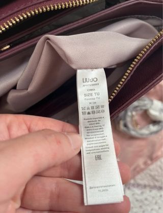 Borsa bordeaux donna Liujo