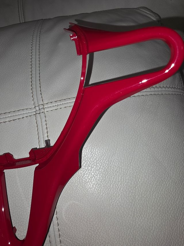 Honda civic 8gen plástico volante Rallye Red