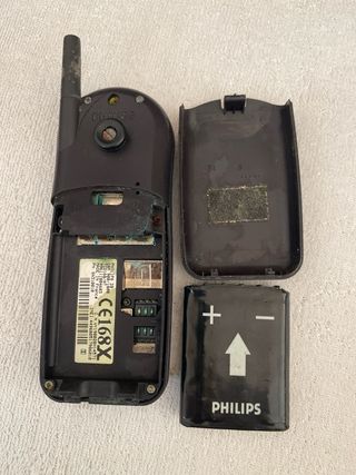 Telefonos movil Pilips y alcatel  vintage