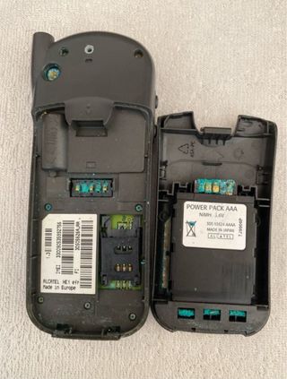 Telefonos movil Pilips y alcatel  vintage