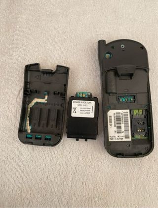 Telefonos movil Pilips y alcatel  vintage