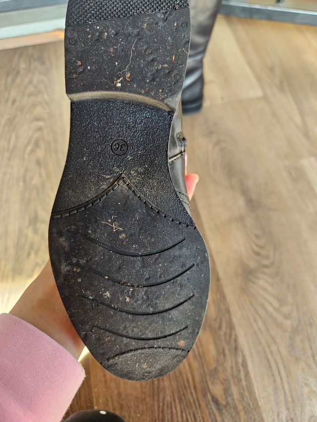 Stivali donna in pelle