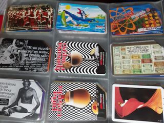 N. 36 schede-tessere telefoniche tutte diverse