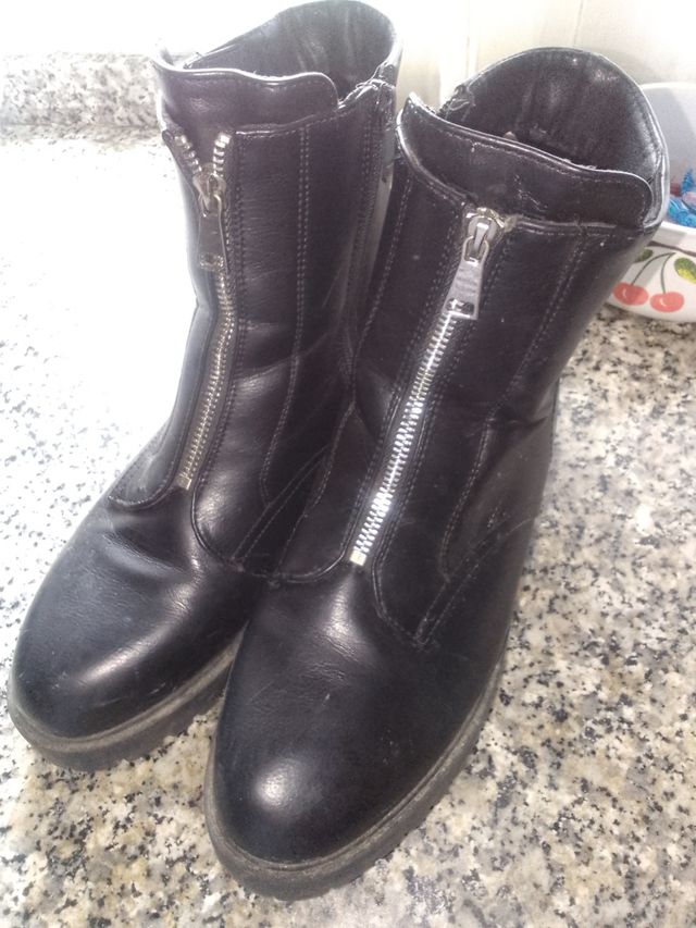 Botas negras mujer - talla 38