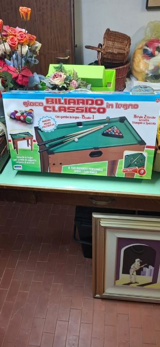 Tavolo da biliardo giocattolo