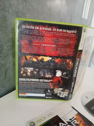 Gioco Videogioco Gears Of War Xbox 360 Xbox360 Mic