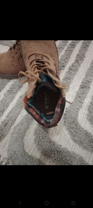 Botas hombre ETIKA marrón