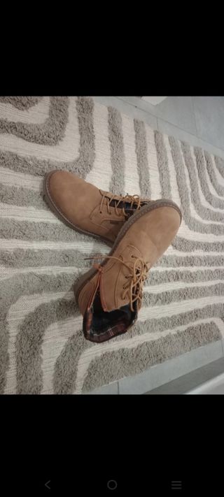 Botas hombre ETIKA marrón