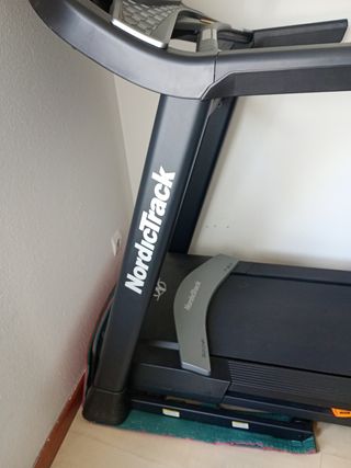 Cinta correr NordicTrack T12. 21kms- 10grs de elev