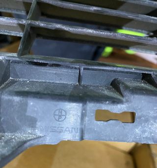 Nissan GTR R35 rejilla trasera