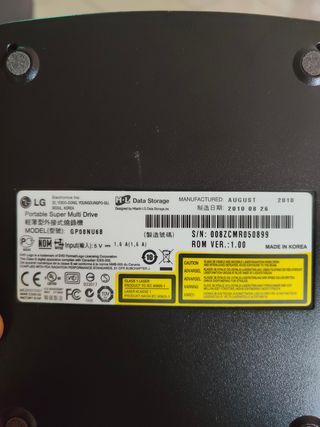 LG GP08 Lite - Super Multi Drive