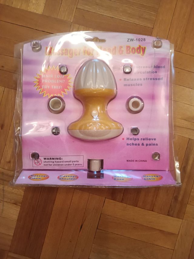 Masajeador cabeza y cuerpo