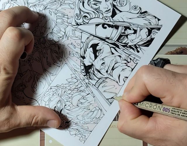 Entintador tradicional