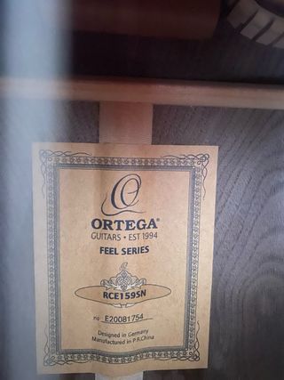 Guitarra Ortega RCE 159 SN
