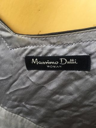Massimo Dutti vestido de fiesta talla 36/S/