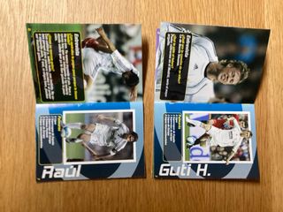 Cromos MINIMAG Real Madrid