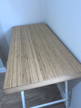 Escritorio bambú 102x49 cm