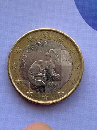 Moneta 1 euro Croazia 2023