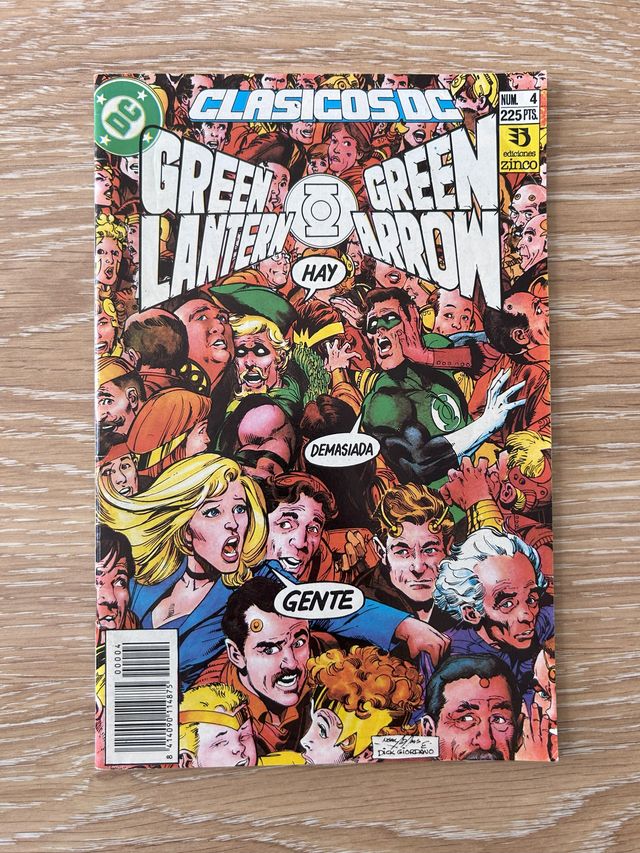 2 comic Green lantern y Green arrow (n4 y n8)