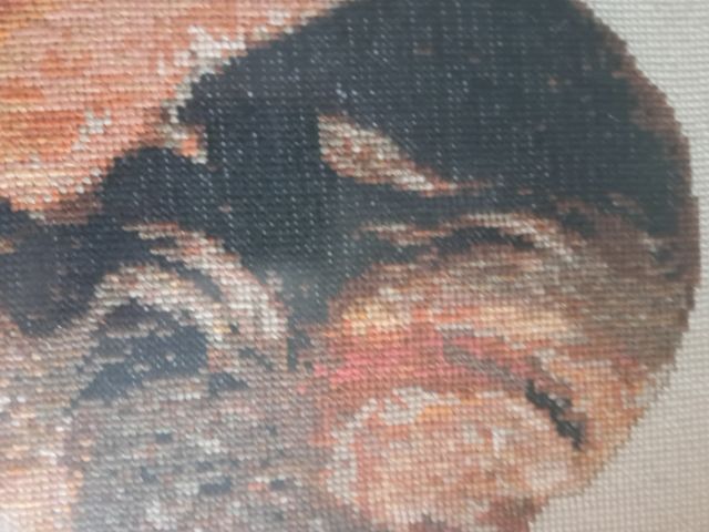 Cuadro puntonde cruz