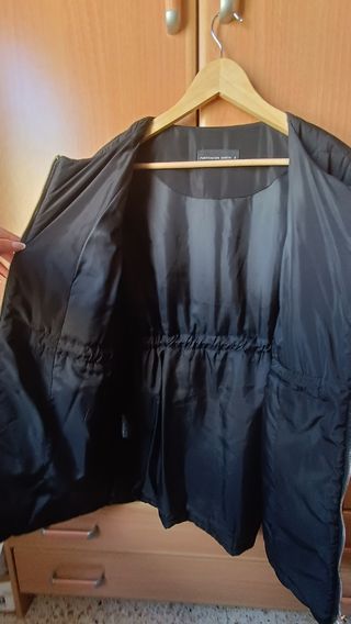 Chaleco negro Purificación García