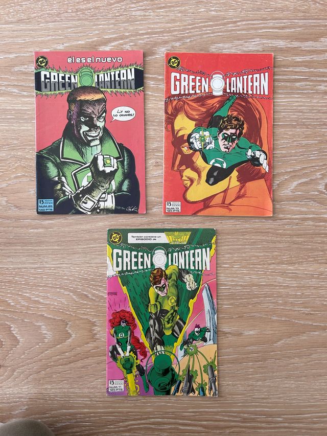 3 comics Green lantern (11, 13 y 25) ed zinco