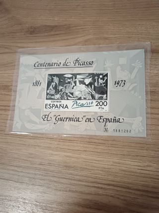 Sello Guernica Centenario Picasso