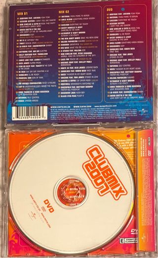 Clubmix lote 4 cd y 1 dvd