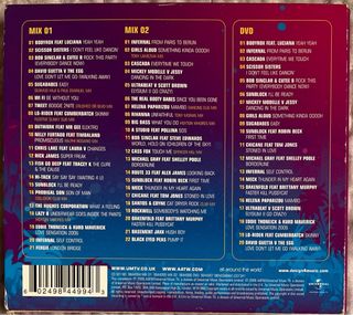 Clubmix lote 4 cd y 1 dvd