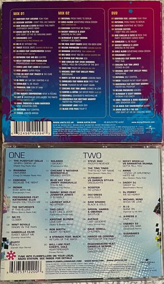 Clubmix lote 4 cd y 1 dvd