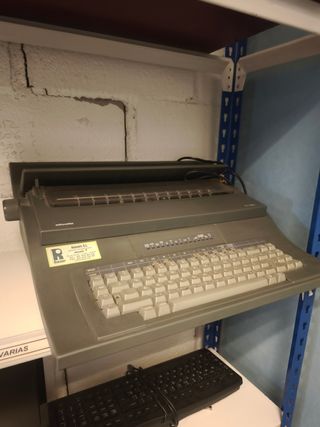 Maquinas de escribir